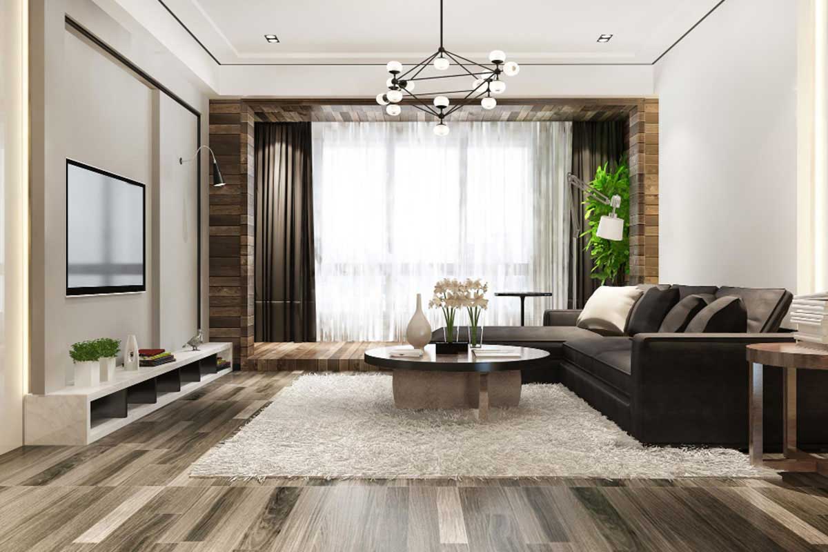 Modern Office: Dark Elegance