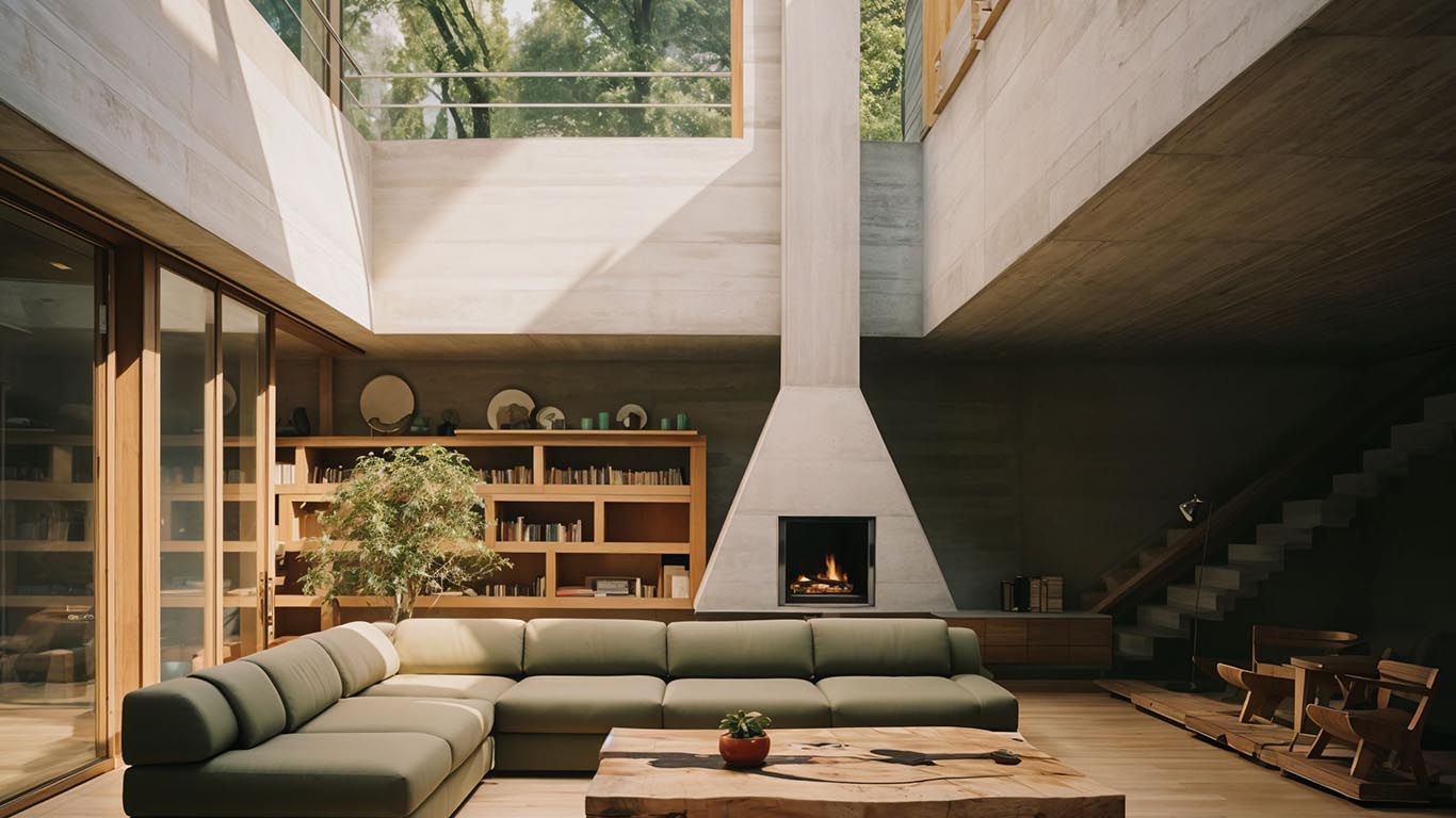 Indoor Garden: Nature Meets Architecture